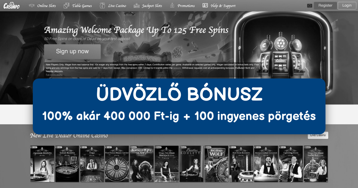 Casimpo Casino Magyarország